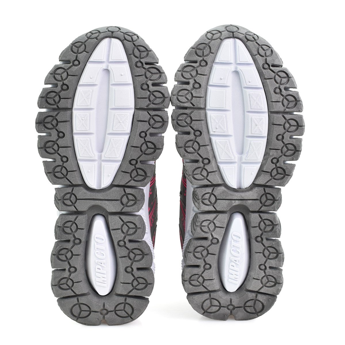 Tenis Infantil Try Star Feminino Grafite Pink Cadarco Cinza/Rosa 6