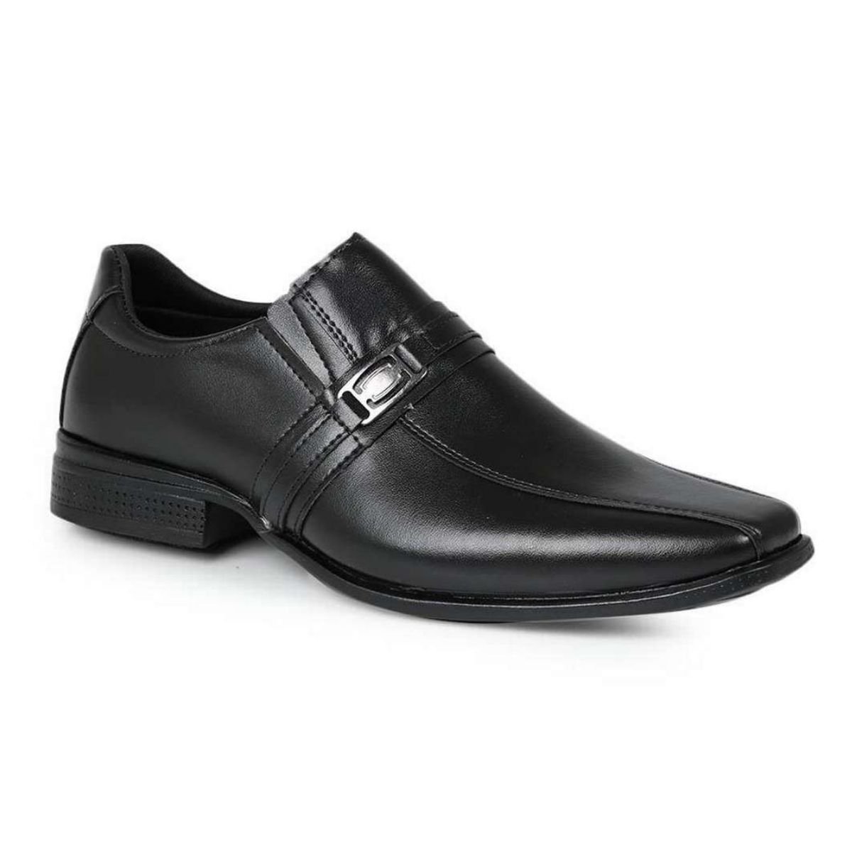 Sapato Social Padua Monaco Casual Masculino Preto 4001