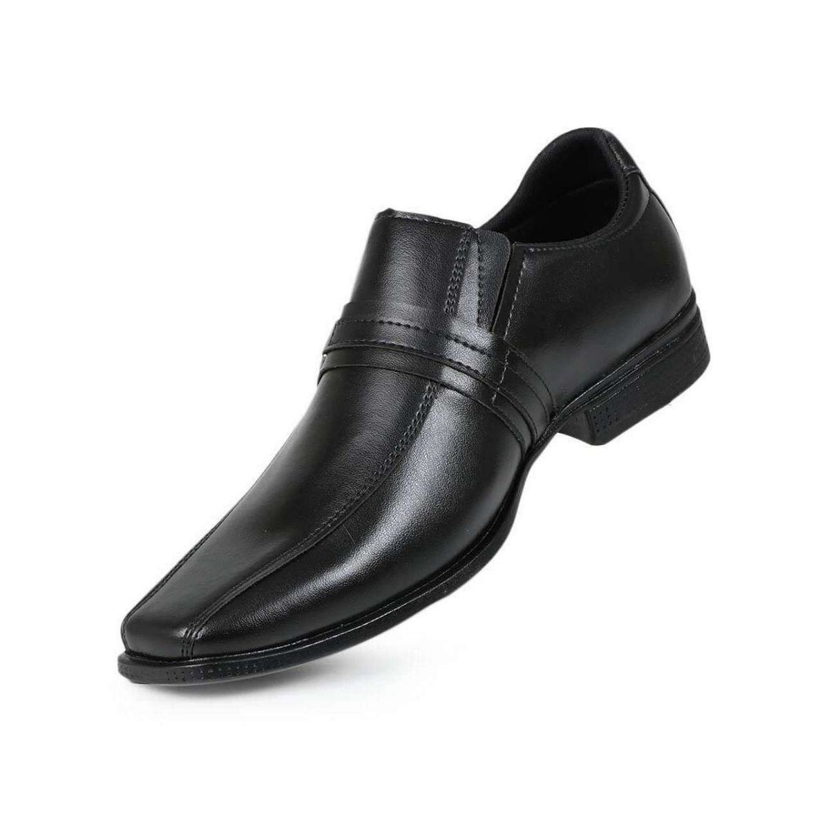 Sapato Social Padua Monaco Casual Masculino Preto 4001 Preto 3