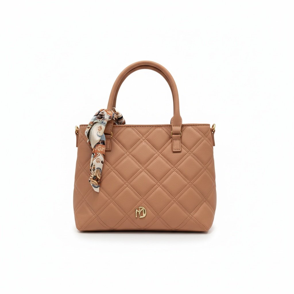 Bolsa Modare Napa Nude Feminina Versatil Estilo Casual