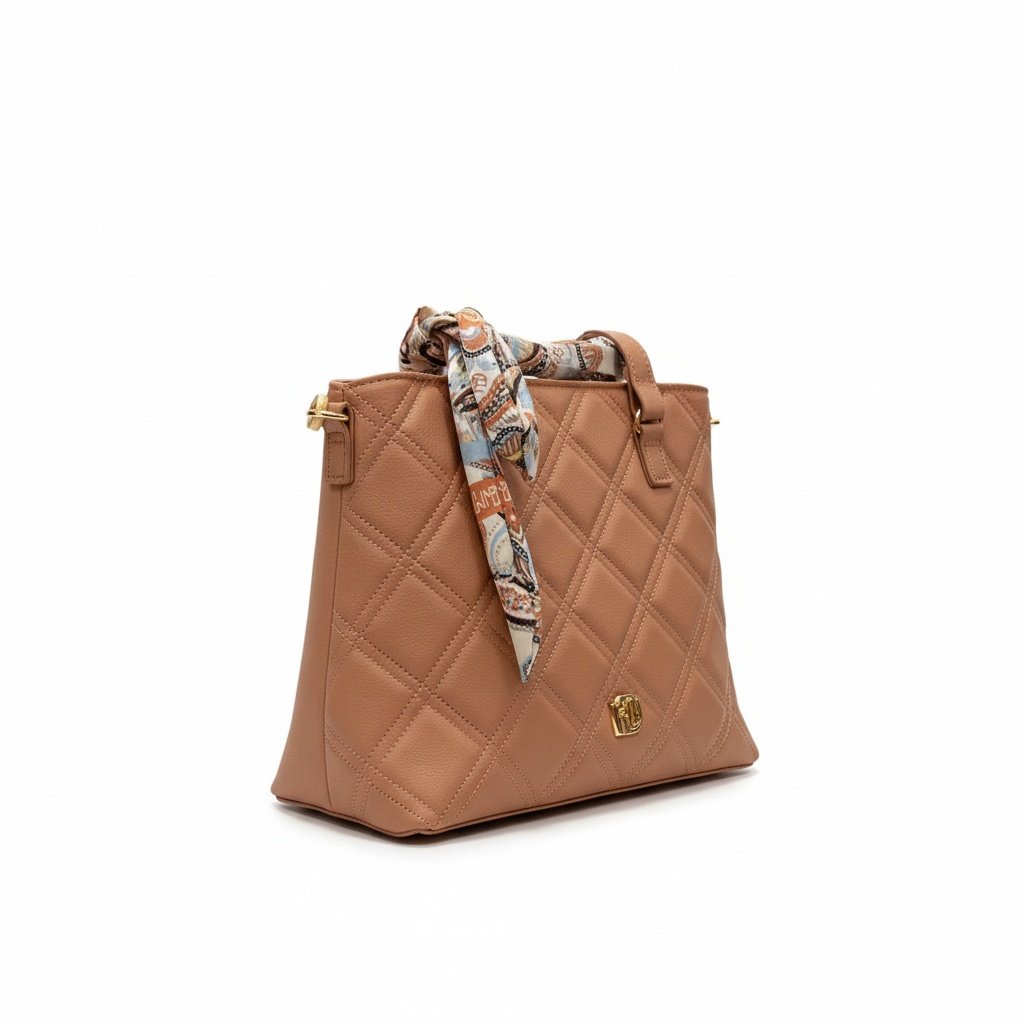 Bolsa Modare Napa Nude Feminina Versatil Estilo Casual Nude 2