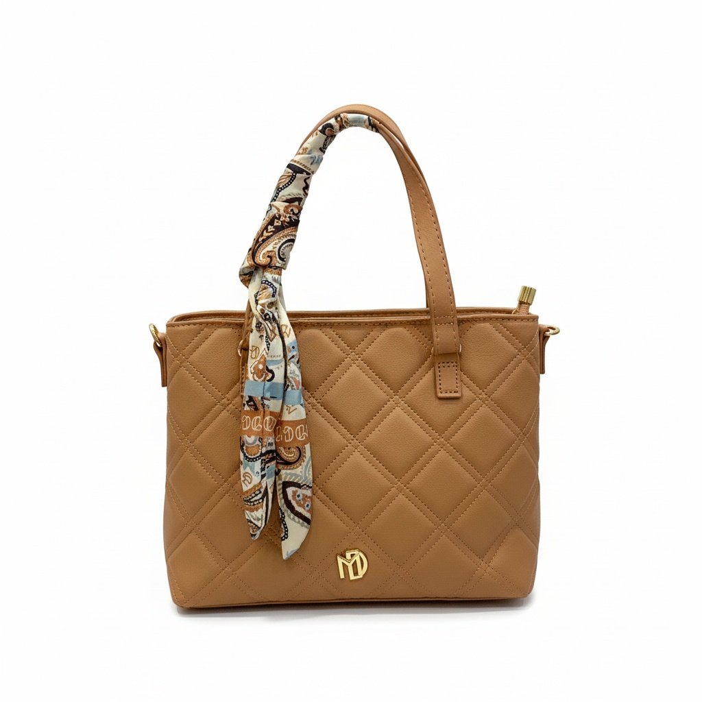 Bolsa Modare Napa Nude Feminina Versatil Estilo Casual Nude 5