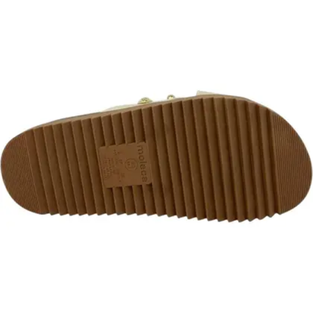 Moleca Tamanco Feminino Turim Branco Off  Glamour Branco 6