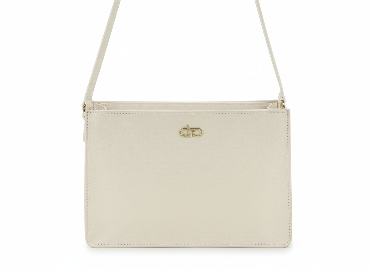 Beira Rio Bolsa Transversal Branco Off Toque Sofisticado