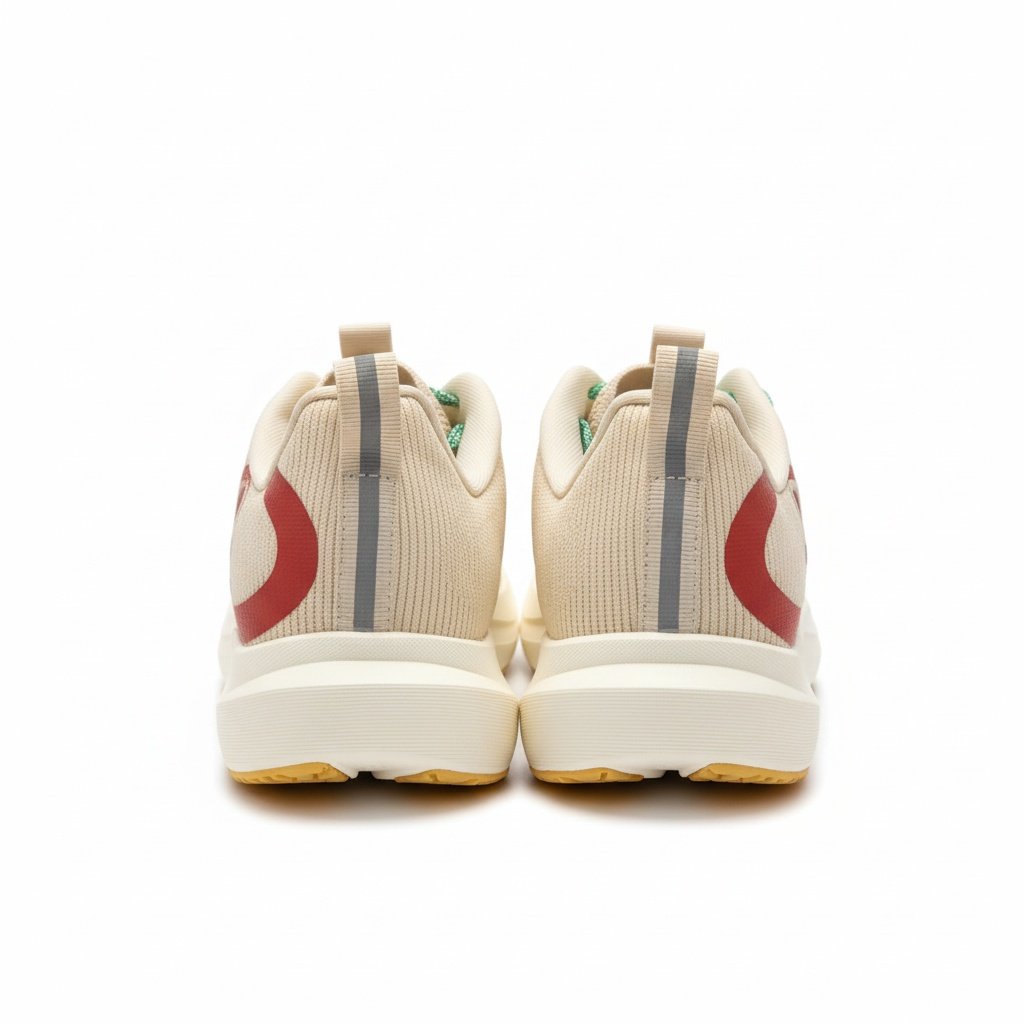 Olympikus Corre Vento 3 Branco Feminino Corrida Caminhada Bege 4