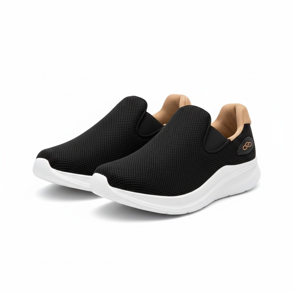 Tenis Olympikus Flutua 2 Slip on Preto Feminino Preto 2