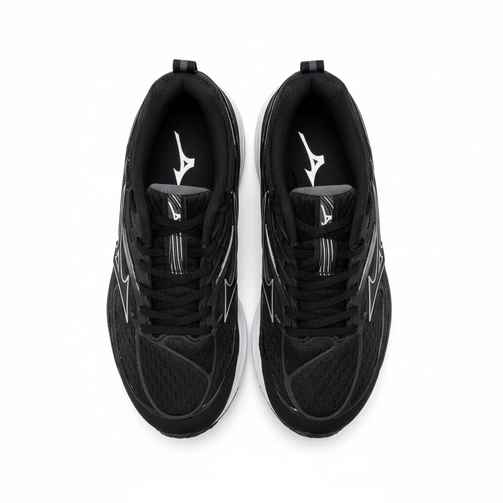 Tenis Mizuno Space 6 Preto Masculino Esportivo  Preto 4