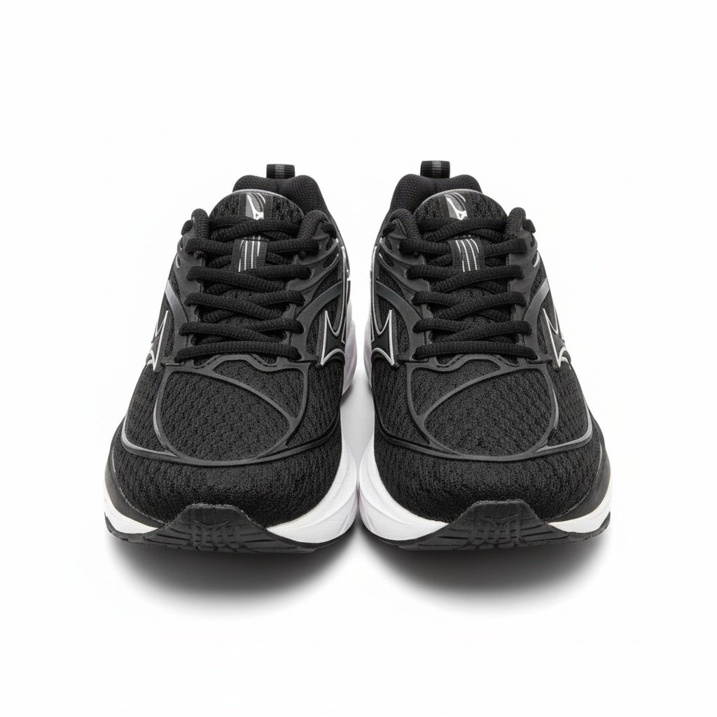 Tenis Mizuno Space 6 Preto Masculino Esportivo  Preto 3