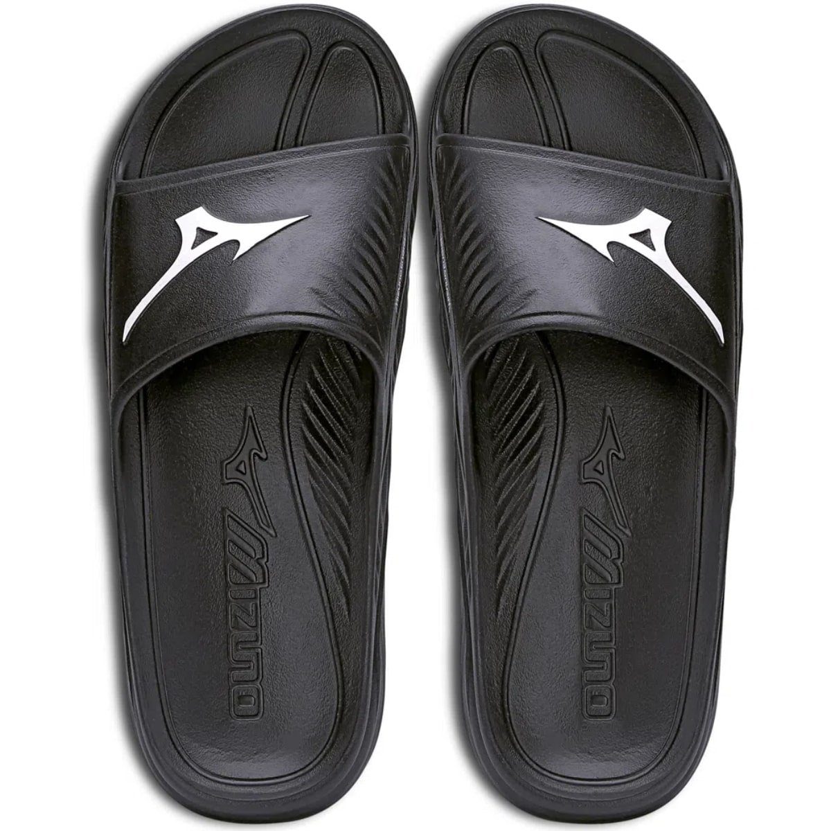 Chinelo Mizuno Slide Enerzy Masculino Preto Ultraleve Preto 2