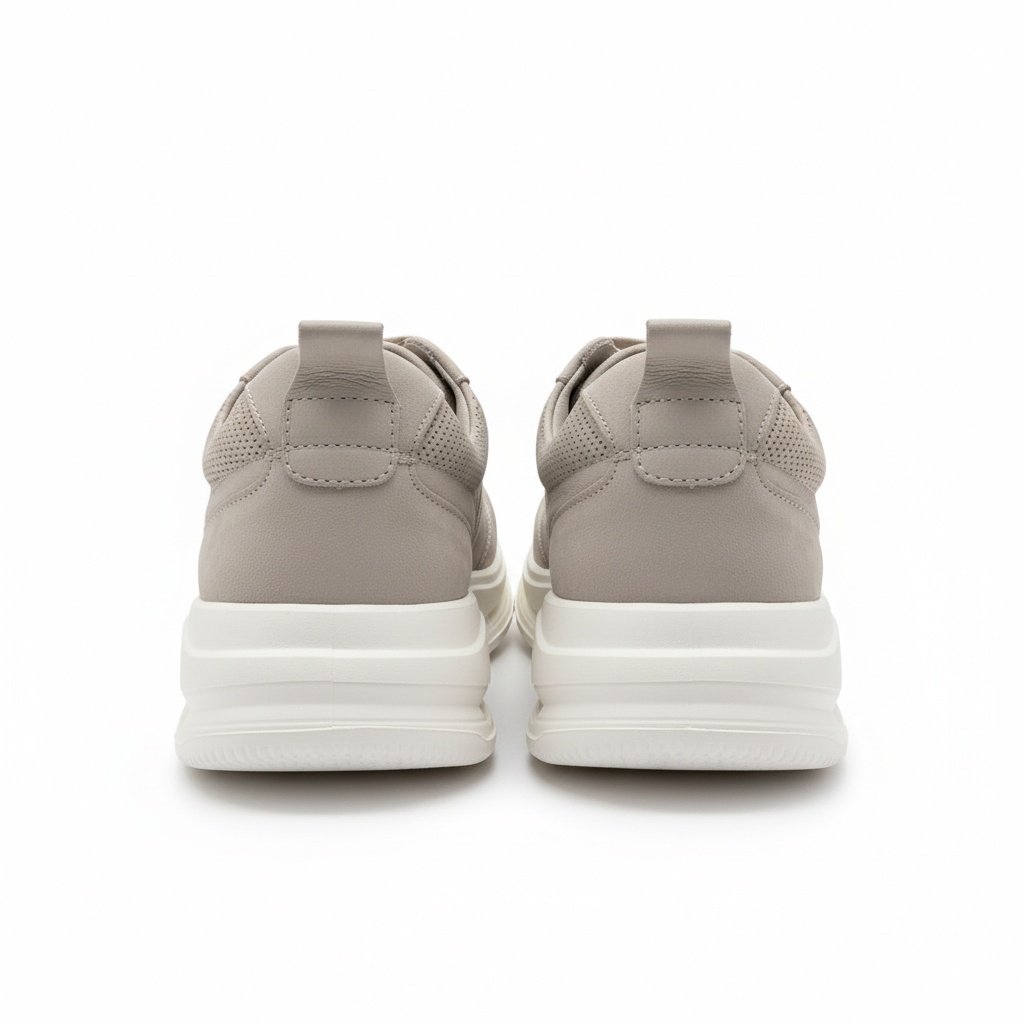 Democrata Urbano Couro Cinza Cloudy Masculino Casual Cinza 2