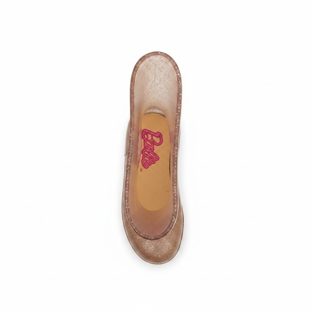 Bota Infantil Grendene Glitter Bege Dourado Brilho Magico Dourado 4