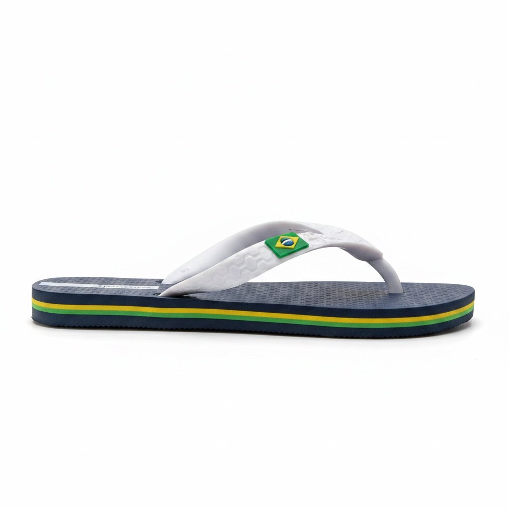 Ipanema Essencial Azul Branco Estilo Premium Masculino Branco 4