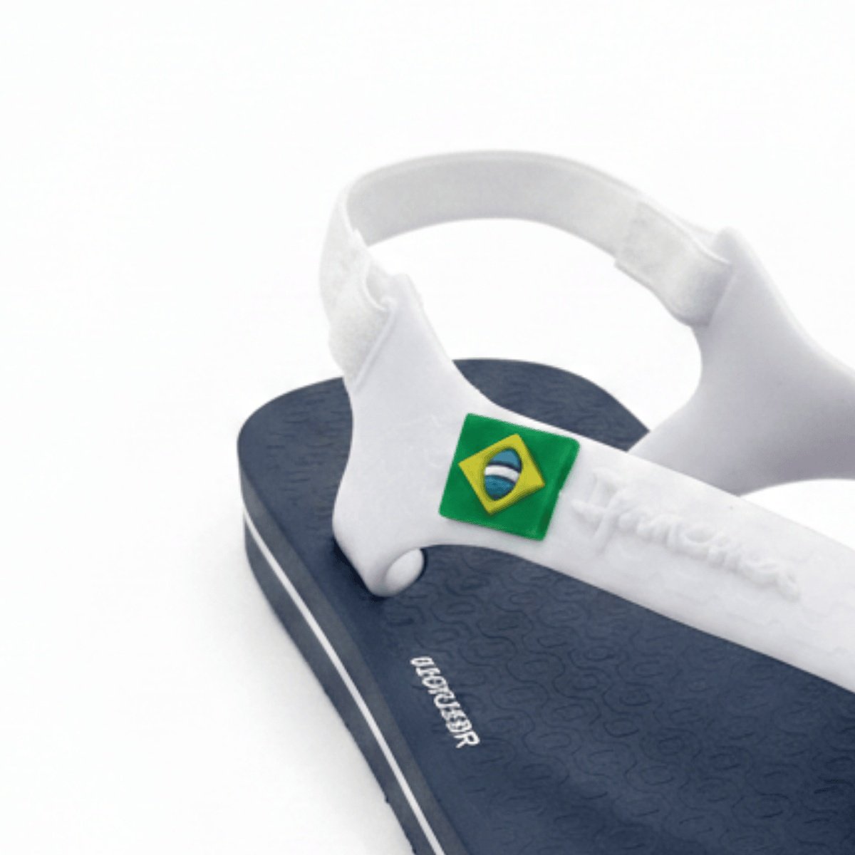 Chinelo Ipanema Play Azul Branco Versatil Infantil Branco 3
