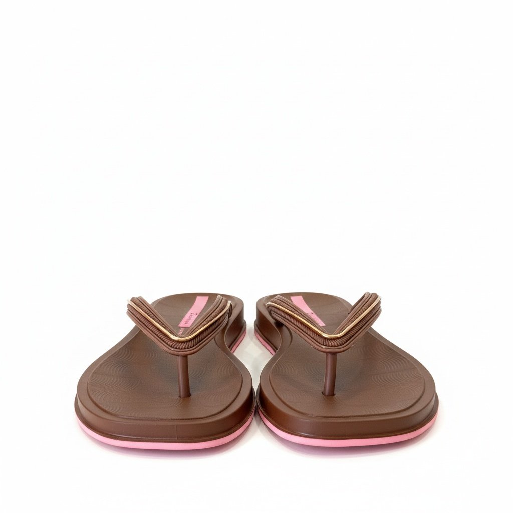 Ipanema Glamour Marrom Dourado Rosa Feminino Versatil  Marrom 2