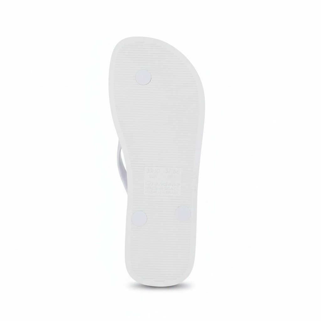 Chinelo Ipanema Branco Verde Masculino Antiderrapante Branco 6