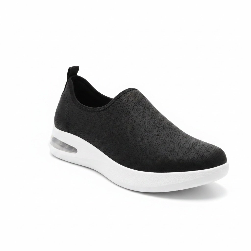 Piccadilly Tenis Feminino Preto 940001 Conforto Anatomico