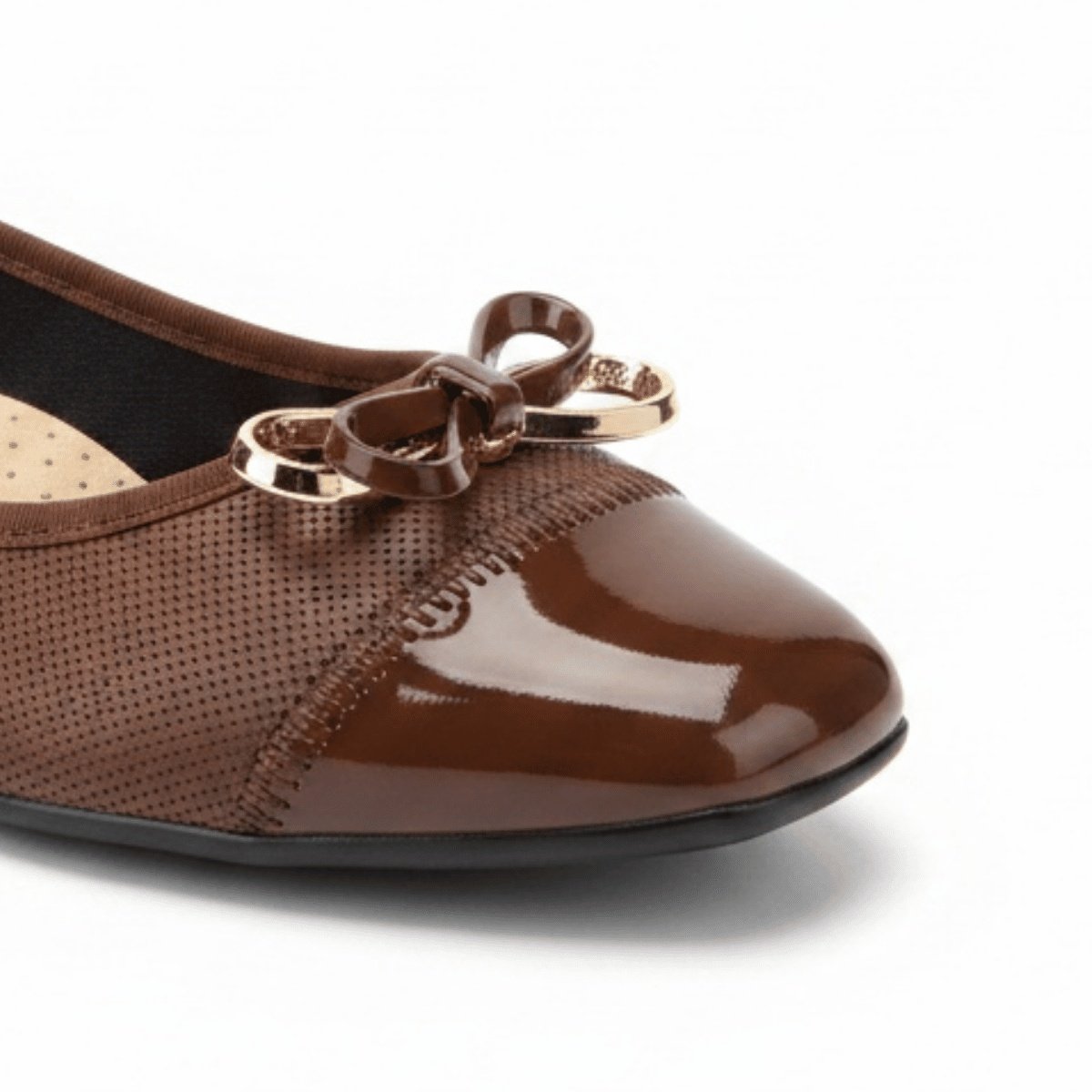 Sapatilha Moleca Laco Feminino Chocolate Elegancia Diaria Marrom 3
