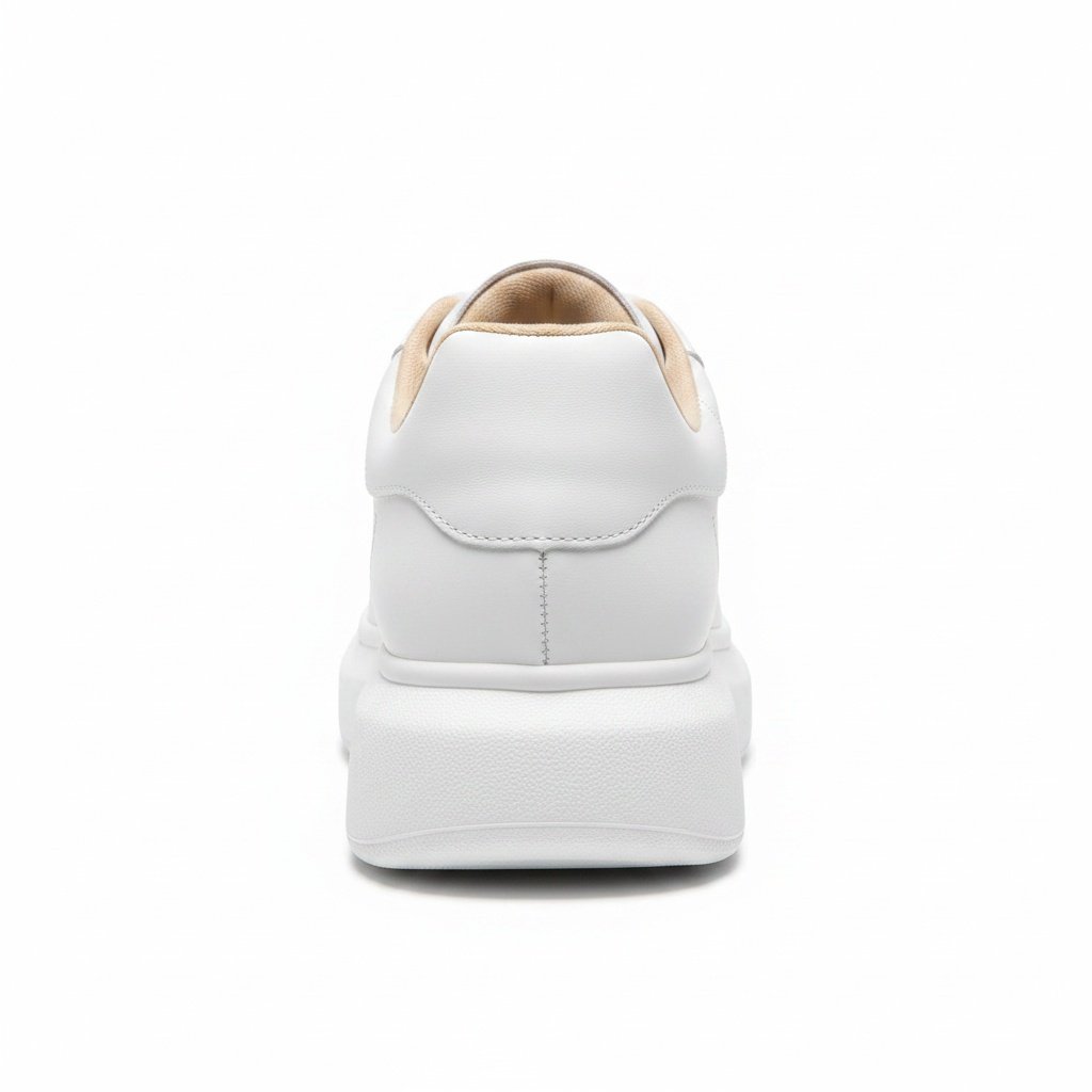 Tenis Moleca Branco Feminino Cadarco Estilo Casual Branco 4