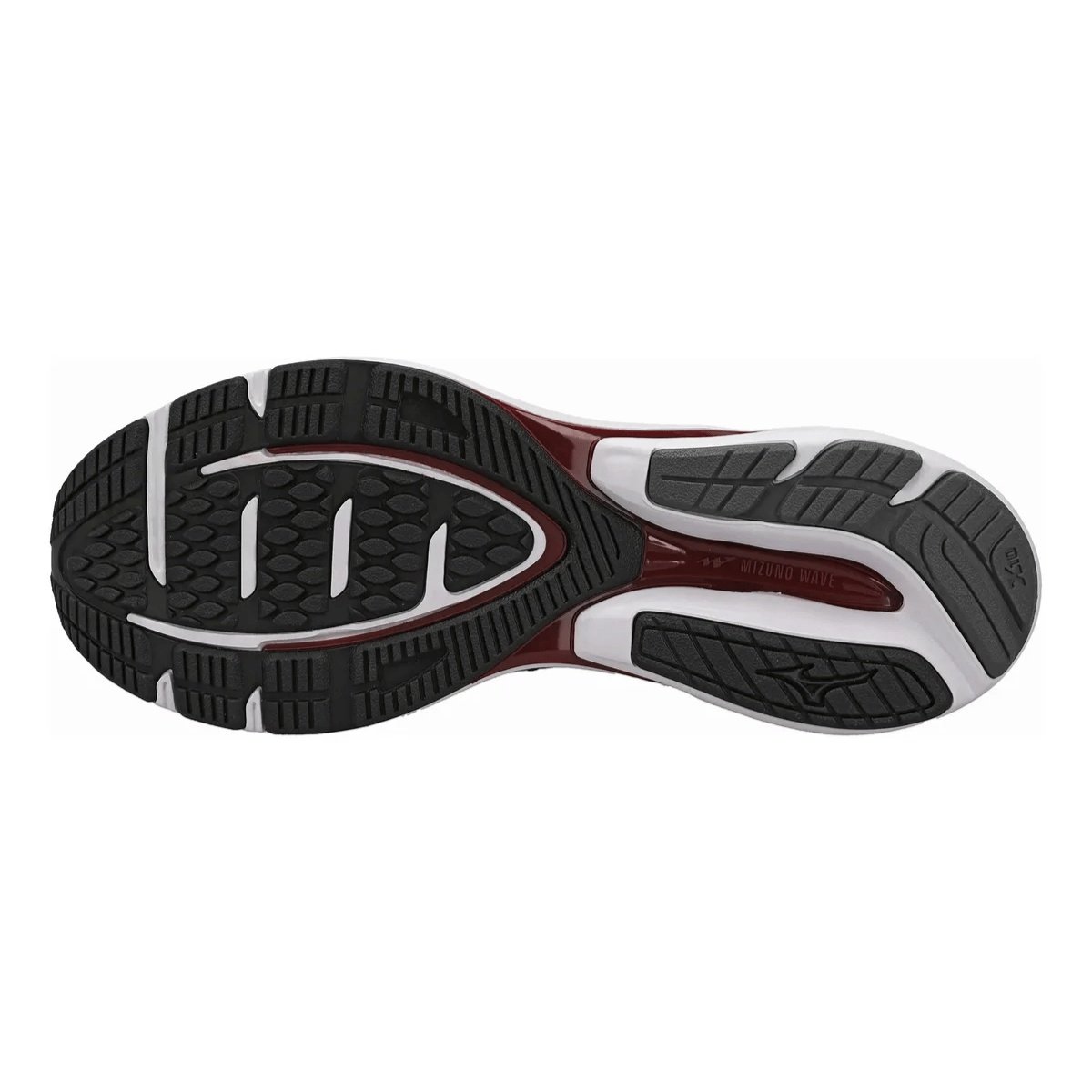 Mizuno Wave Mirai 8 Chumbo Preto Amortecimento Adaptativo Cinza