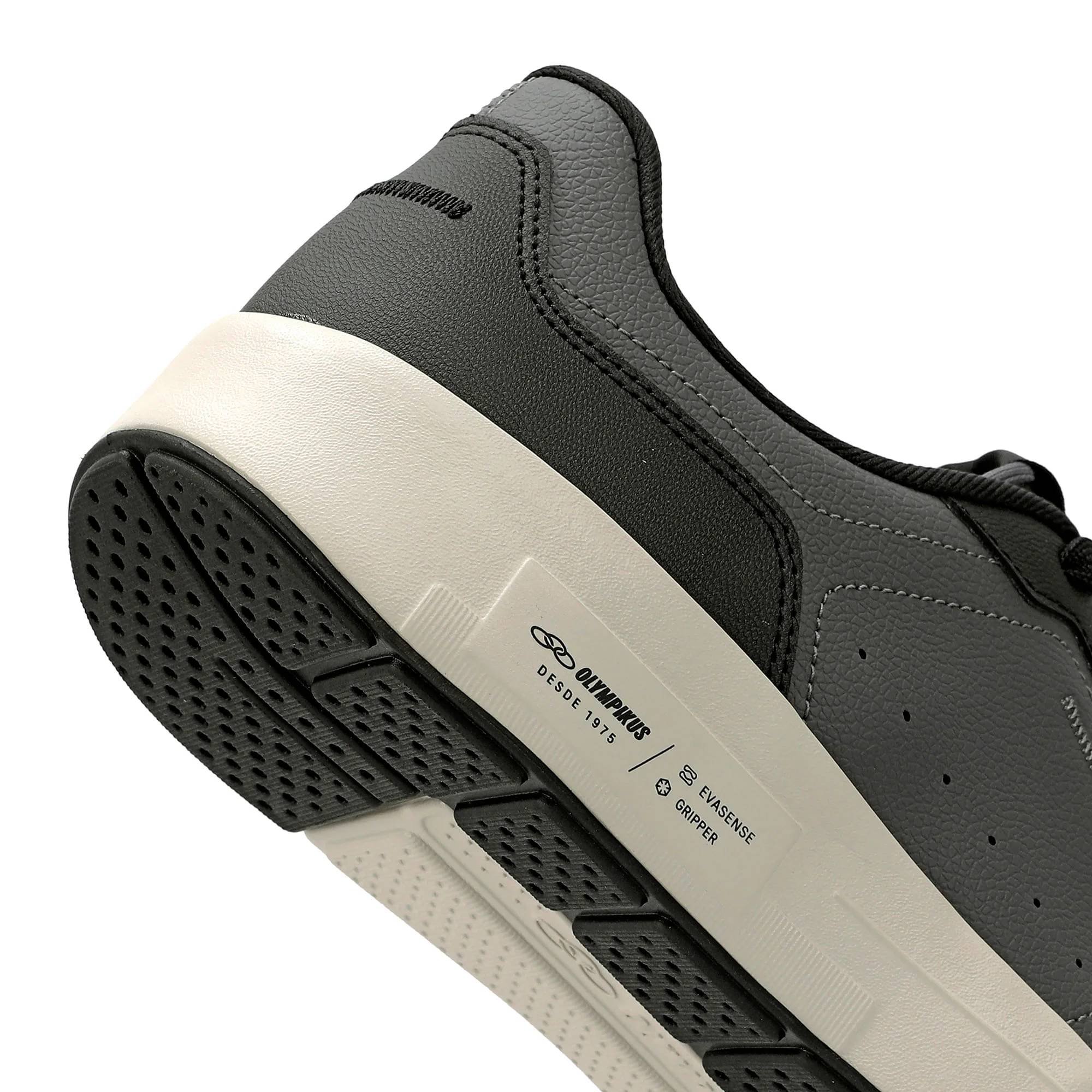 Olympikus Versa Masculino Chumbo Preto Alta Qualidade Cinza/Preto 3