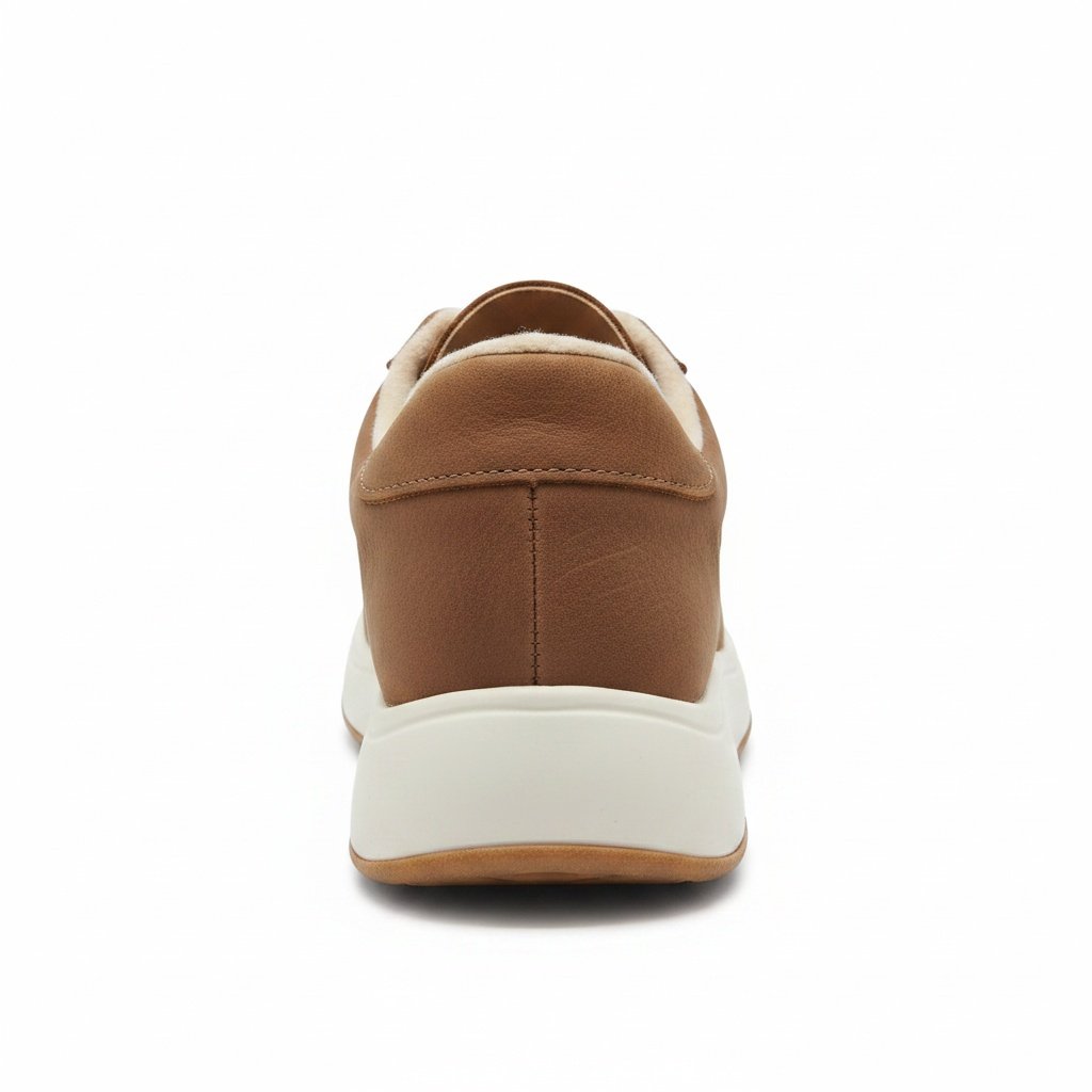 Tenis Modare Castanho Camurca Perfurada Conforto Urbano Marrom 6