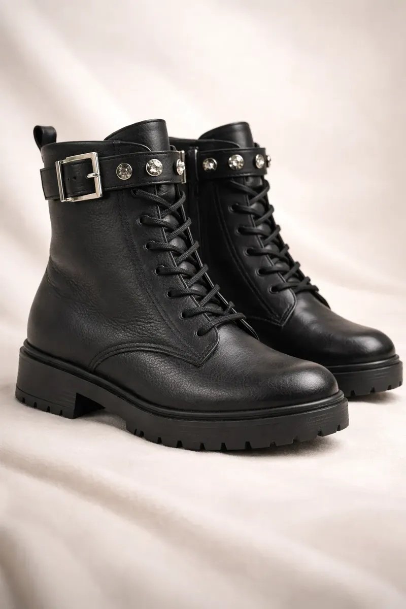 Beira Rio Bota Napa Preto Elegancia Versatil Feminino Casual Preto 4