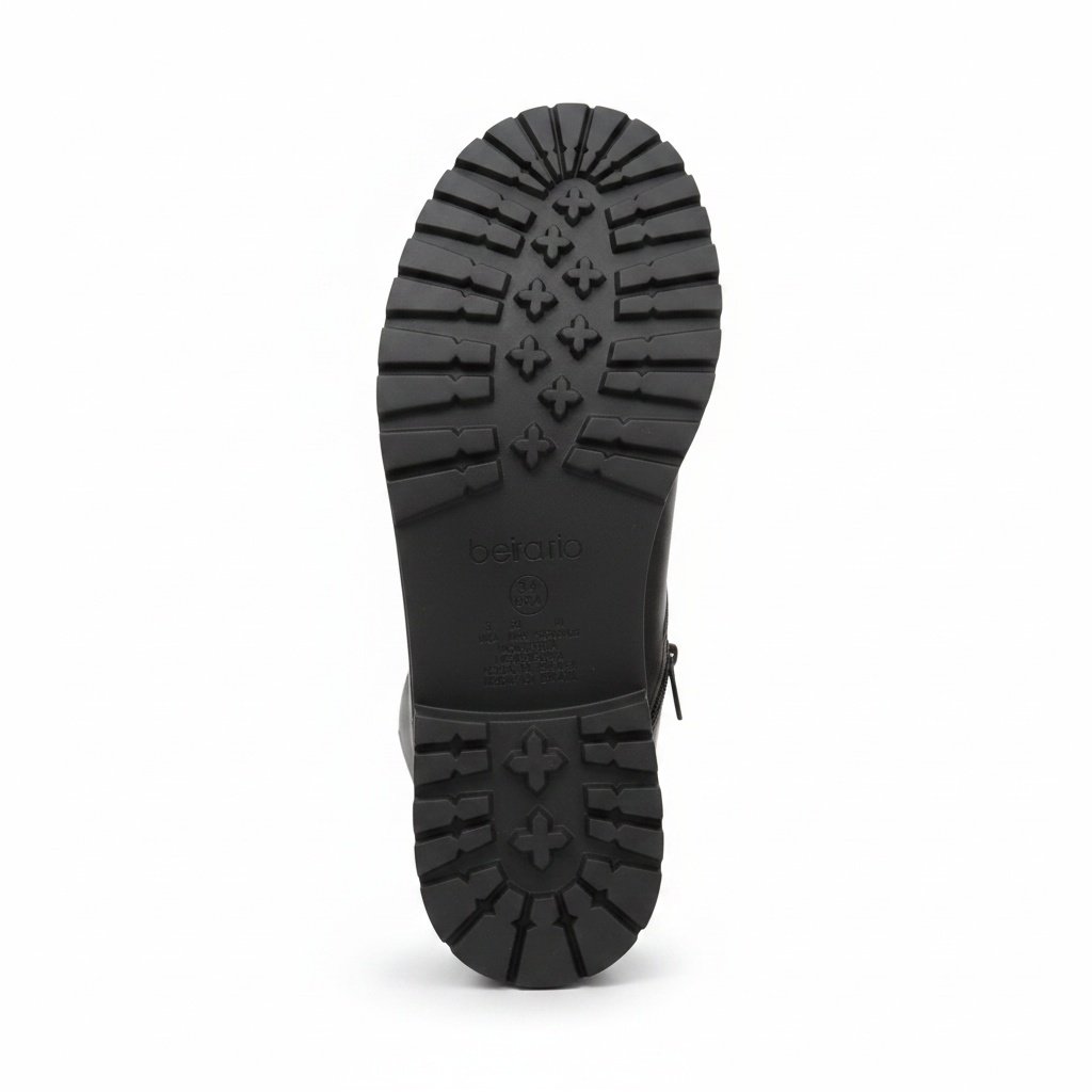 Beira Rio Bota Napa Preto Elegancia Versatil Feminino Casual Preto 7