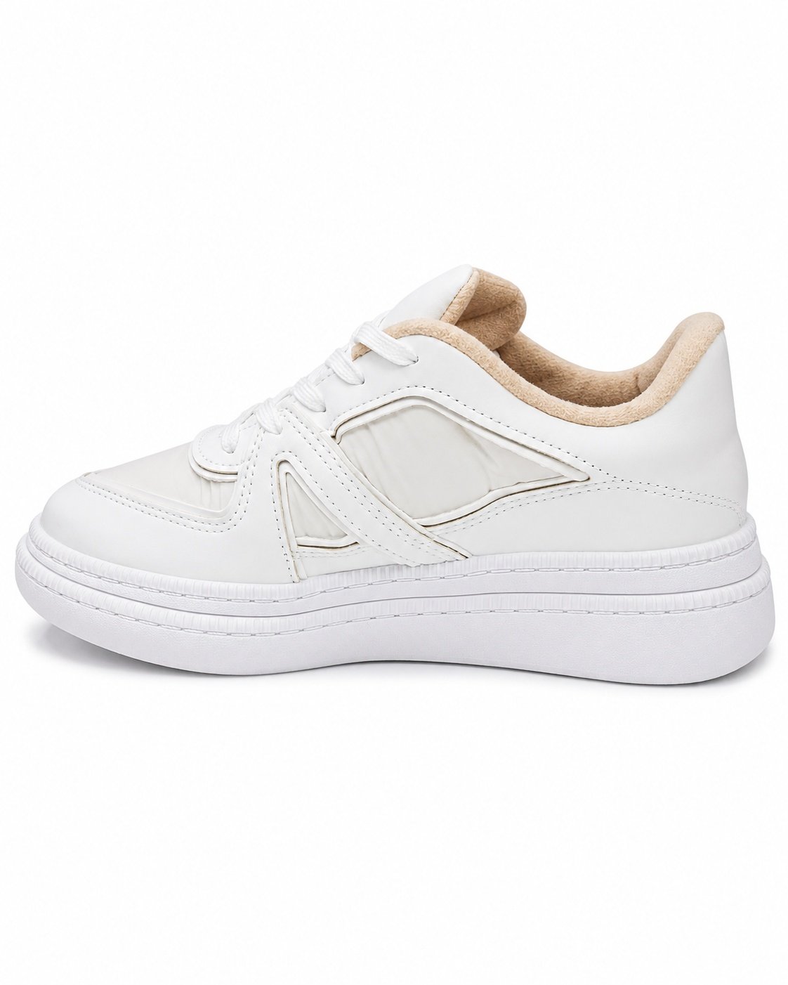 Moleca Tenis Branco Cadarco Feminino Alta Durabilidade  Branco 5