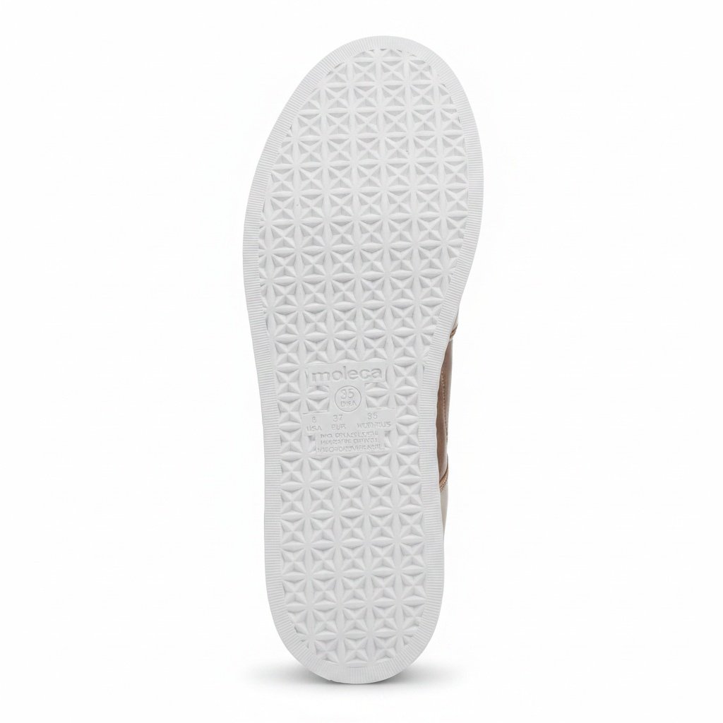 Tenis Moleca Urbano Branco Off Versatilidade Essencial Branco 6
