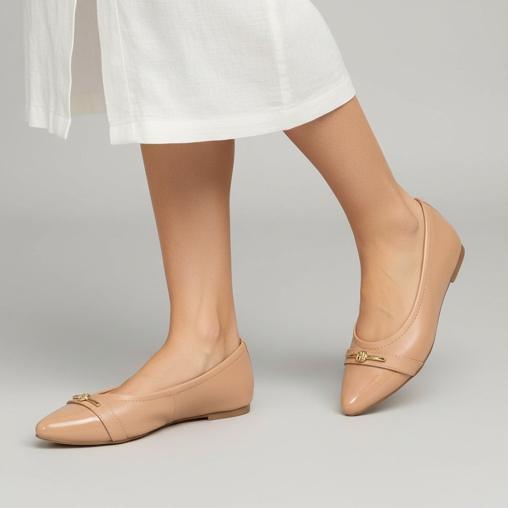 Sapatilha Modare Nude Anatomico Feminino Casual Bege 2