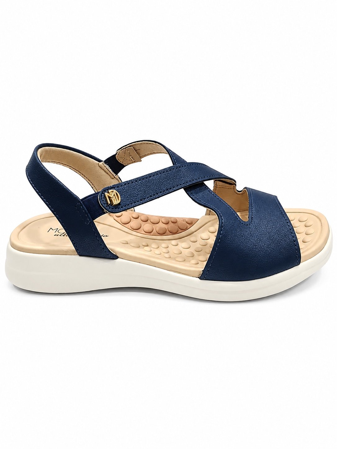 Sandalia Modare Marinho Feminino Anatomico Versatil Azul 3