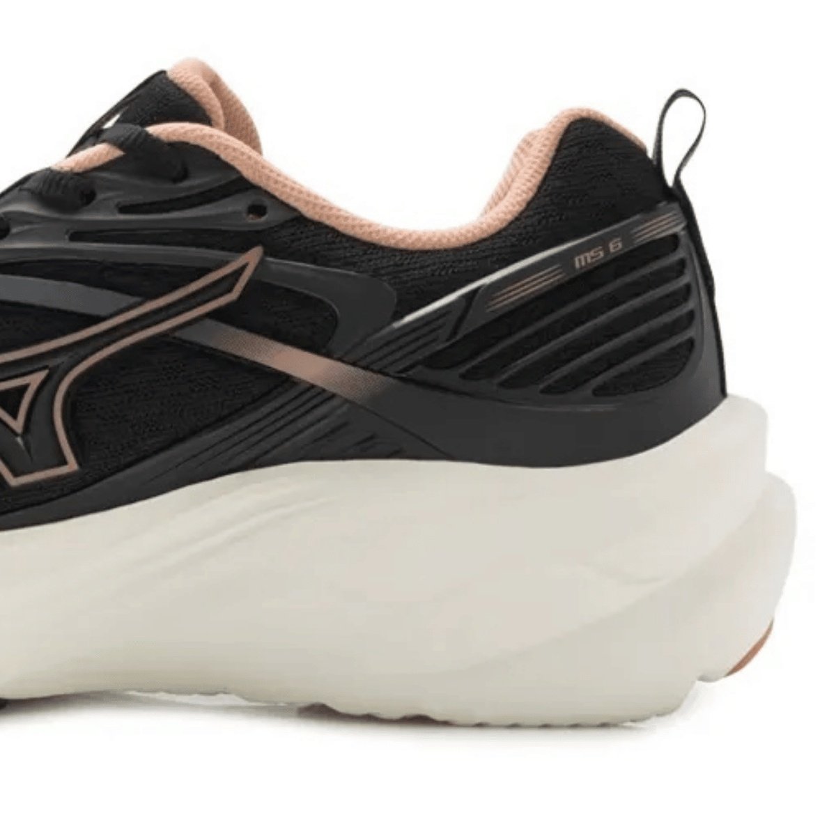 Mizuno Space 6 Preto Dusty Feminino Amortecimento Superior Preto 4