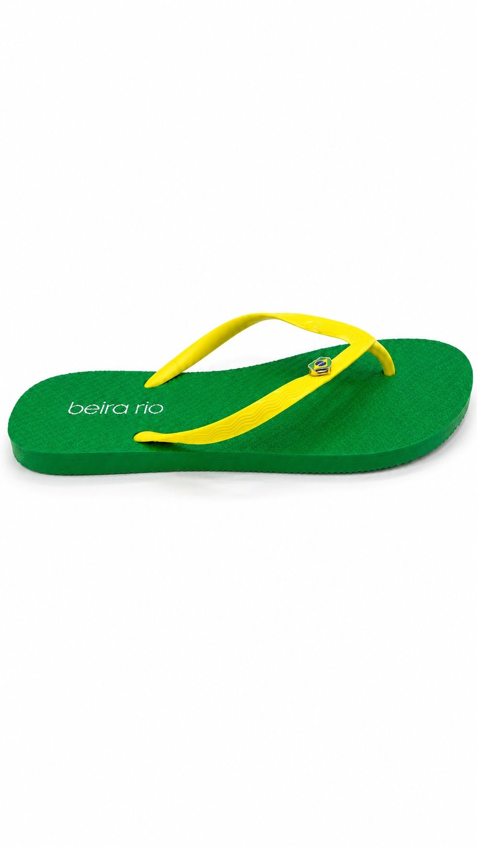 Chinelo Beira Rio Amarelo Verde Design Exclusivo Feminino Verde/Amarelo 4