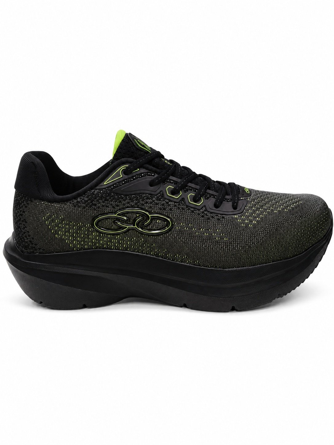 Olympikus Soma 2 Grafite  academia Amortecimento Maximo Cinza/Verde 3