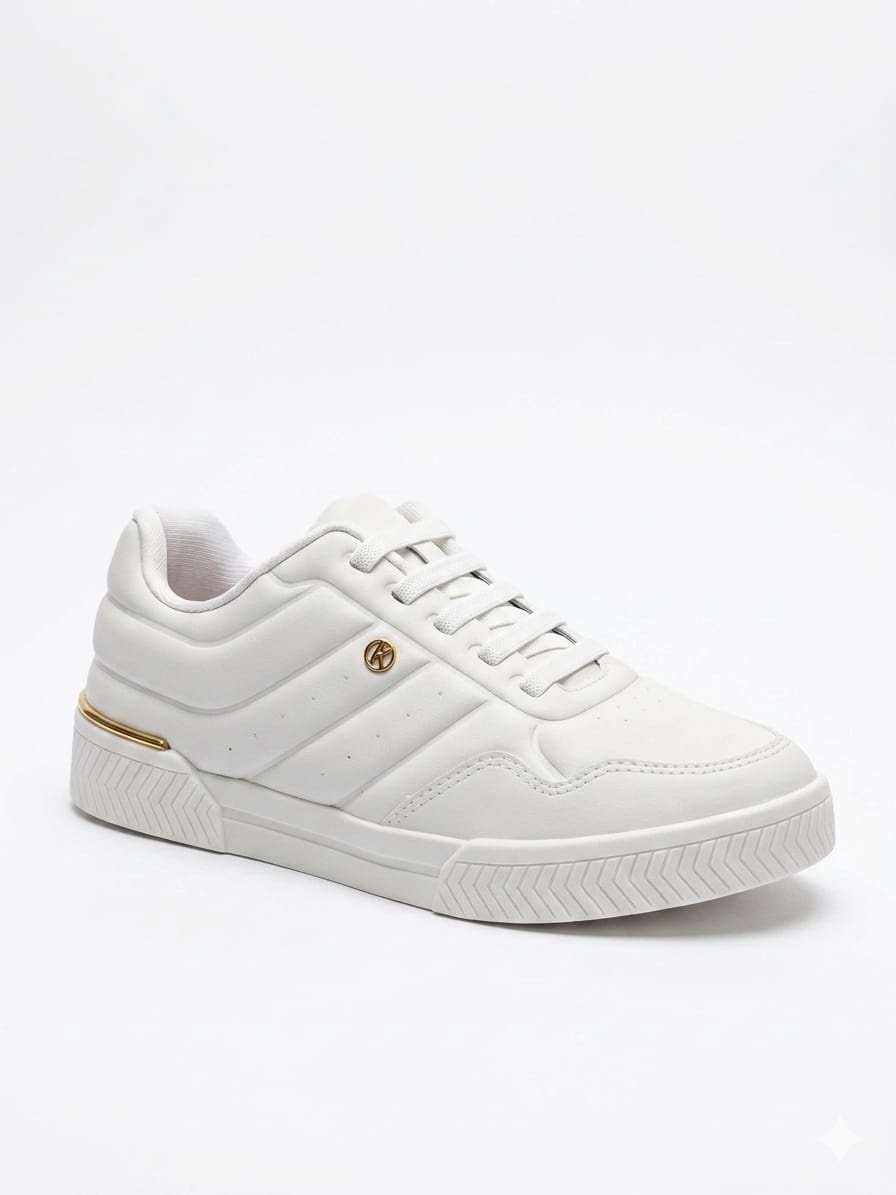 Tenis Kolosh Branco Feminino Anatomico Estilo Urbano 