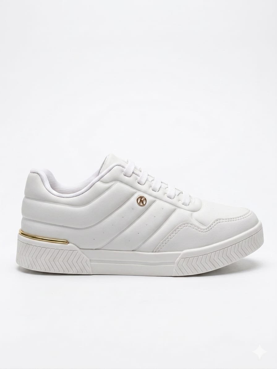 Tenis Kolosh Branco Feminino Anatomico Estilo Urbano Branco 3
