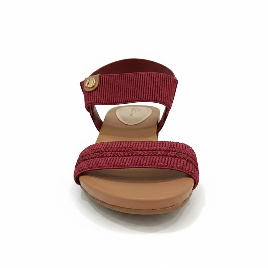 Sandalia Salto Bloco Modare Cherry Camel Elegancia Versatil Marrom 4