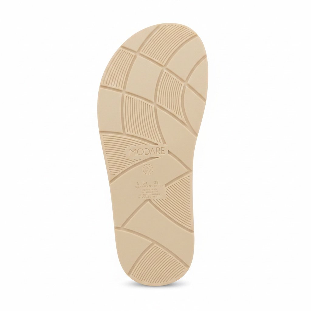 Tamanco Modare Creme Laco Feminino Anatomico Casual Bege 6