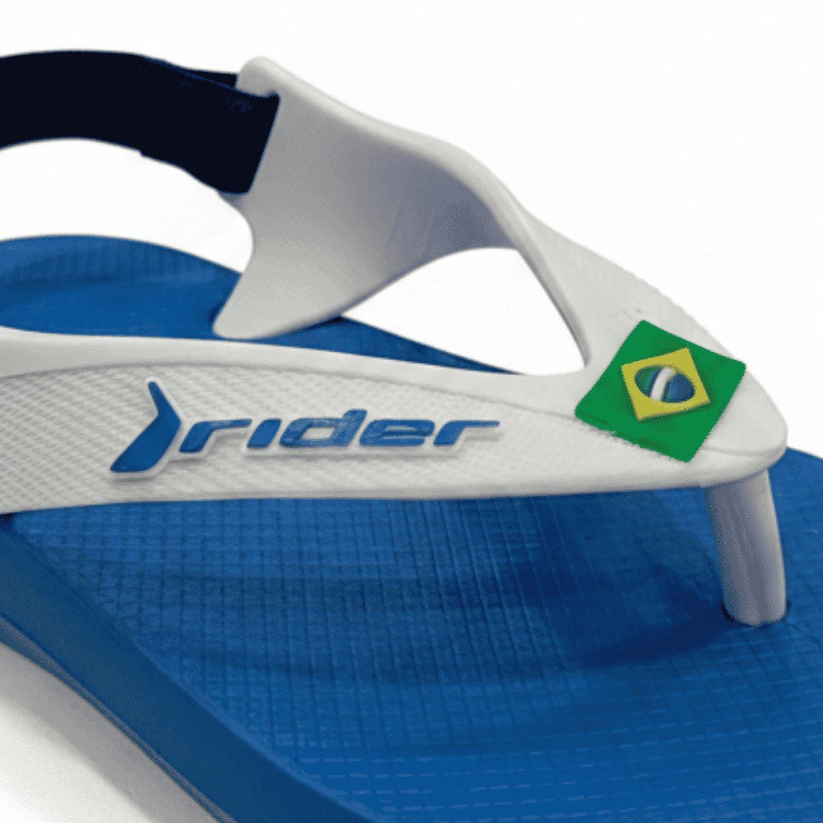 Chinelo Rider Infantil Azul Branco Meninos Alta Qualidade Azul 4