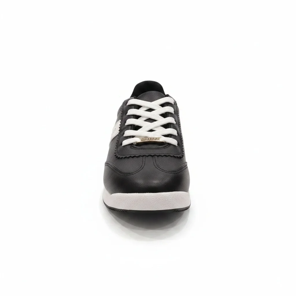 Tenis Vizzano Feminino Preto Branco Antiderrapante Casual Preto 2