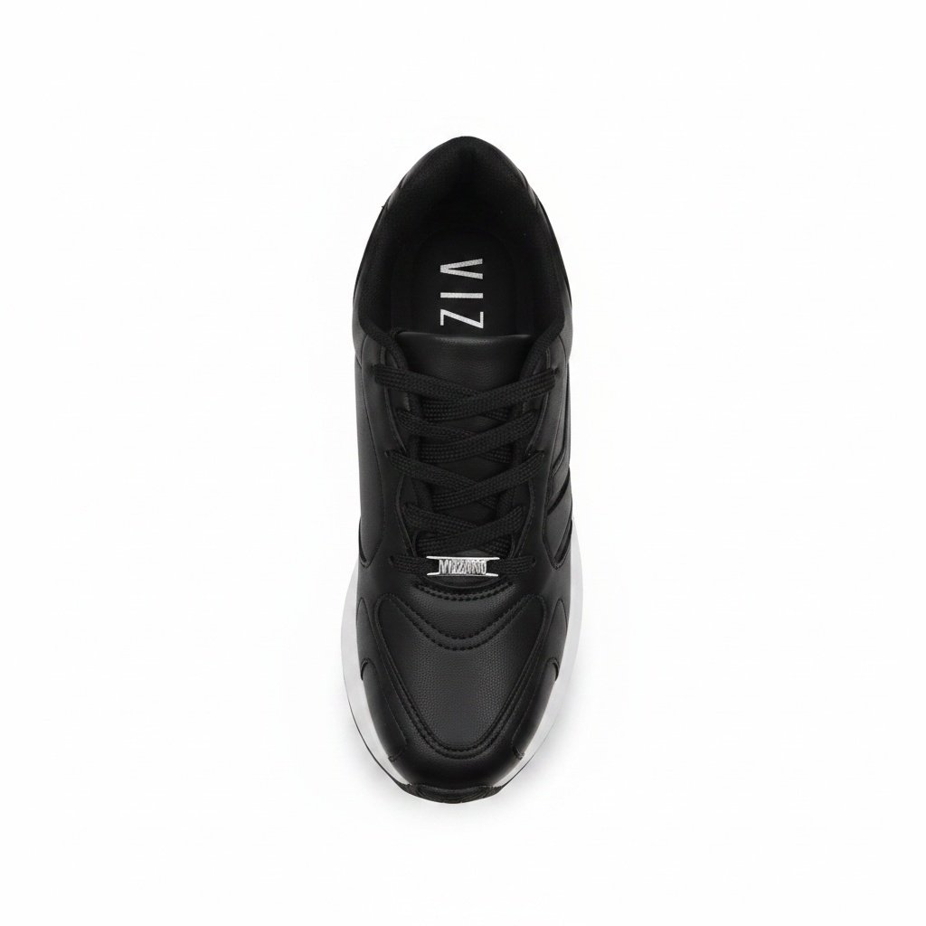 Tenis Feminino Vizzano Preto Estilo Urbano Cadarco Preto 4