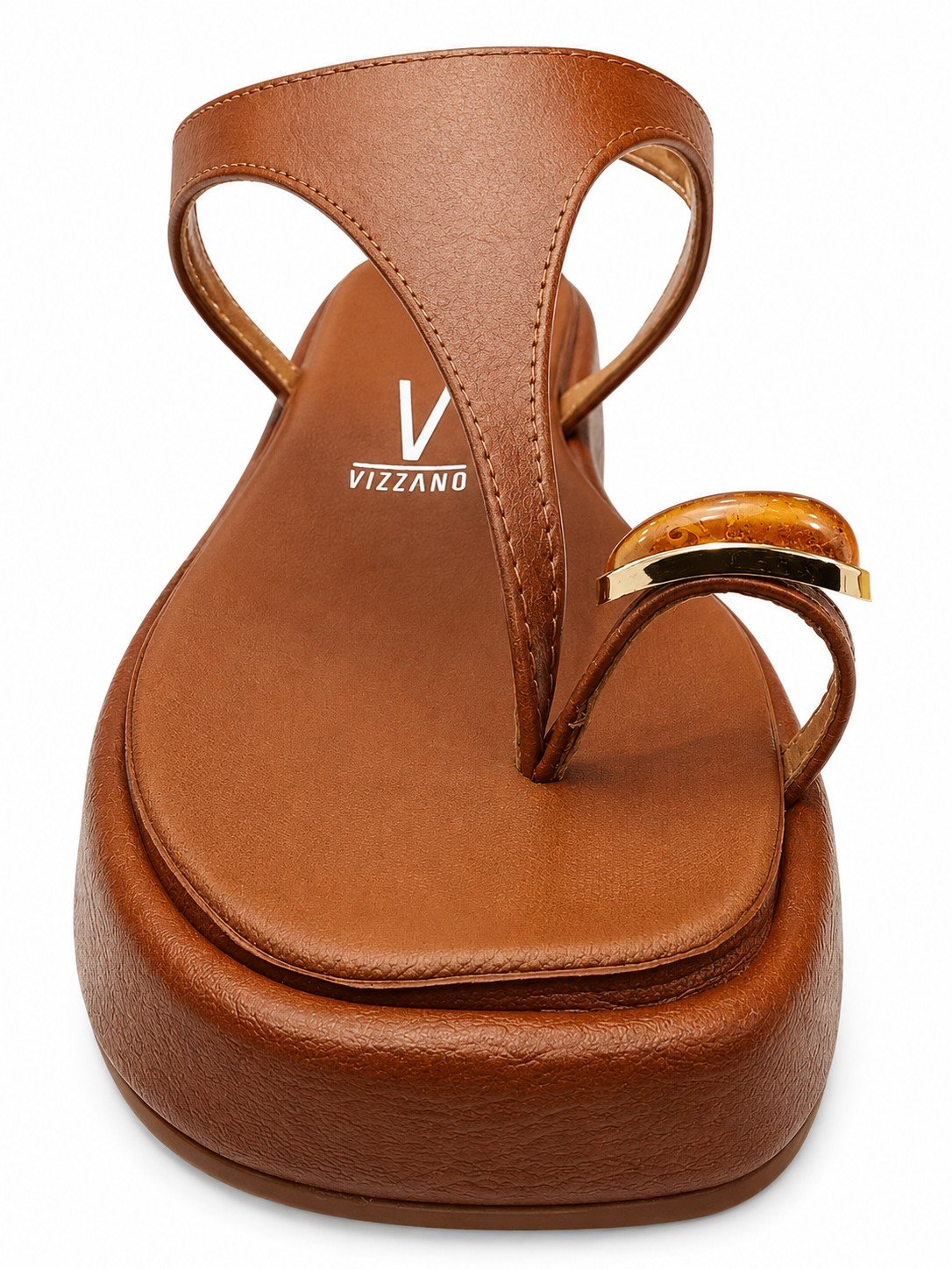 Sandalia Vizzano Mocca Feminino Fecho Ajustavel Moda Verao Marrom 3