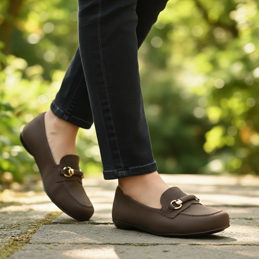 Sapatilha Modare Feminino Chocolate Design Versatil Leveza Marrom 2