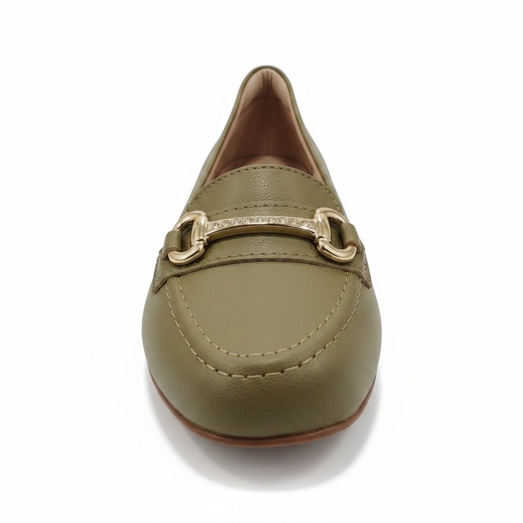 Sapatilha Modare Verde Dourado Alta Qualidade Estilo Moderno Verde 4
