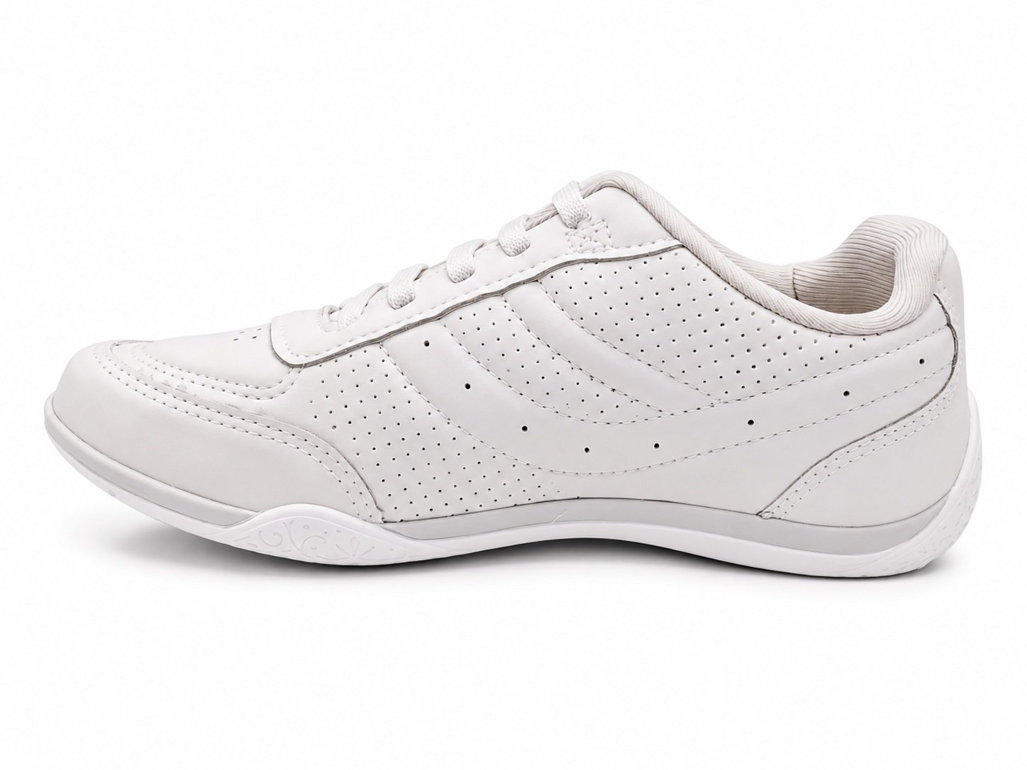 Kolosh Tenis Feminino Gris Design Vazado Leveza Branco/Bege 4