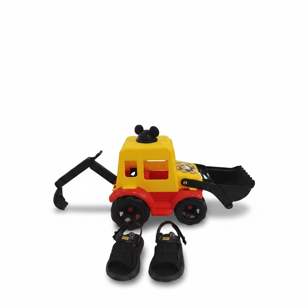 Grendene Sandalia Infantil Preto Vermelho Meninos Leveza Preto/Vermelho 3