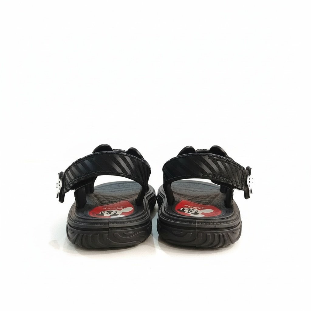 Grendene Sandalia Infantil Preto Vermelho Meninos Leveza Preto/Vermelho 6