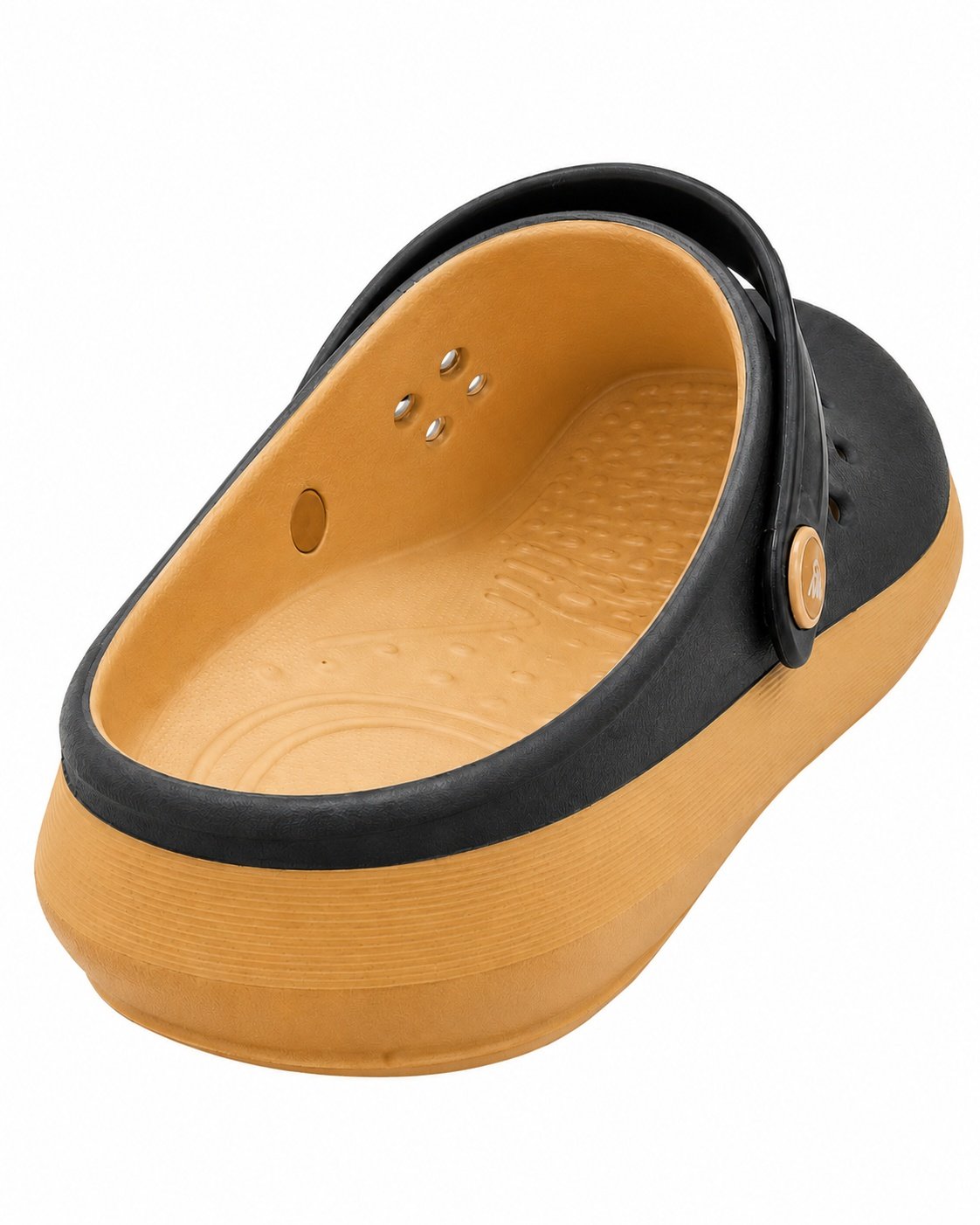 Sandalia Babuche Rider Masculino Preto Castor Conforto Marrom/Preto 6