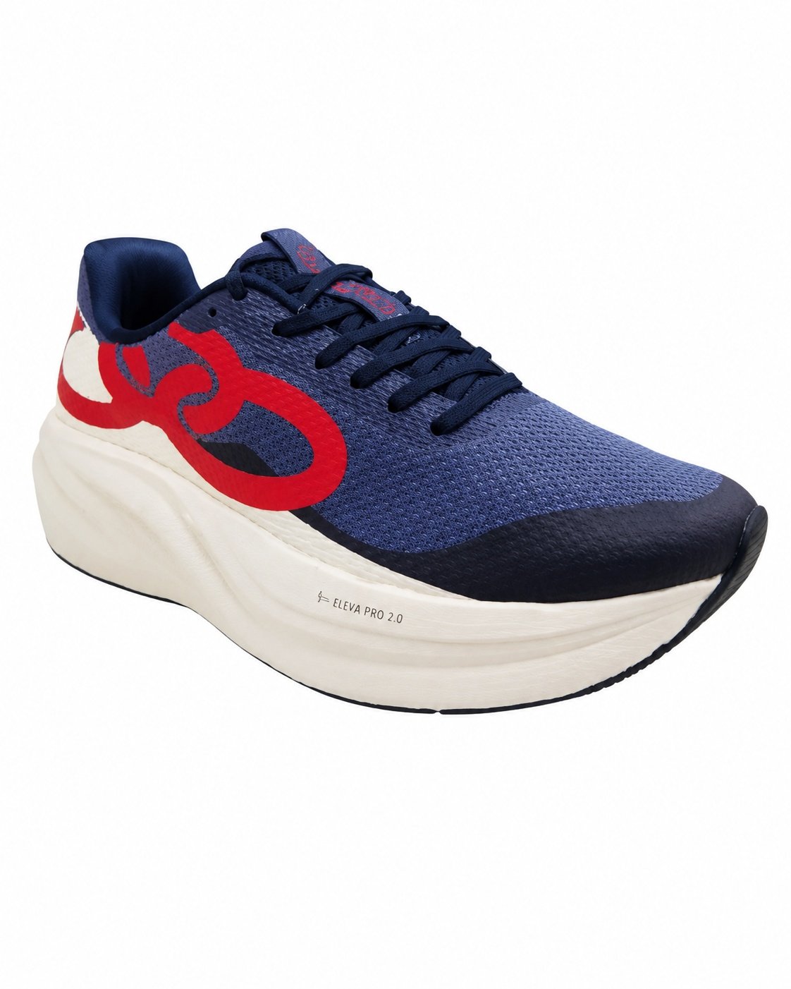 Tenis Olympikus Veloz 4 Masculino Azul Vermelho Corrida