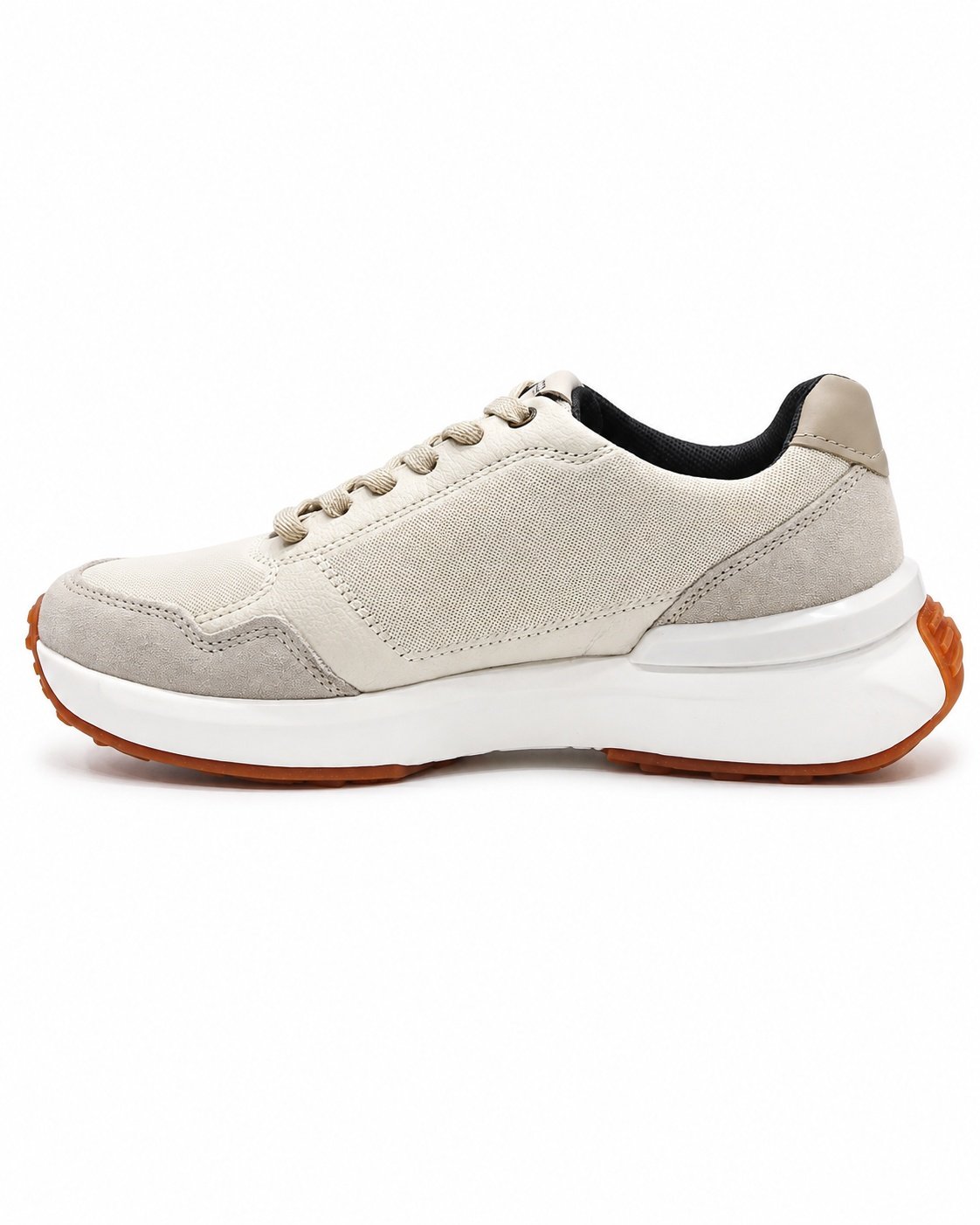 Tenis Pegada Cadarco Masculino Areia Design Moderno Bege 5